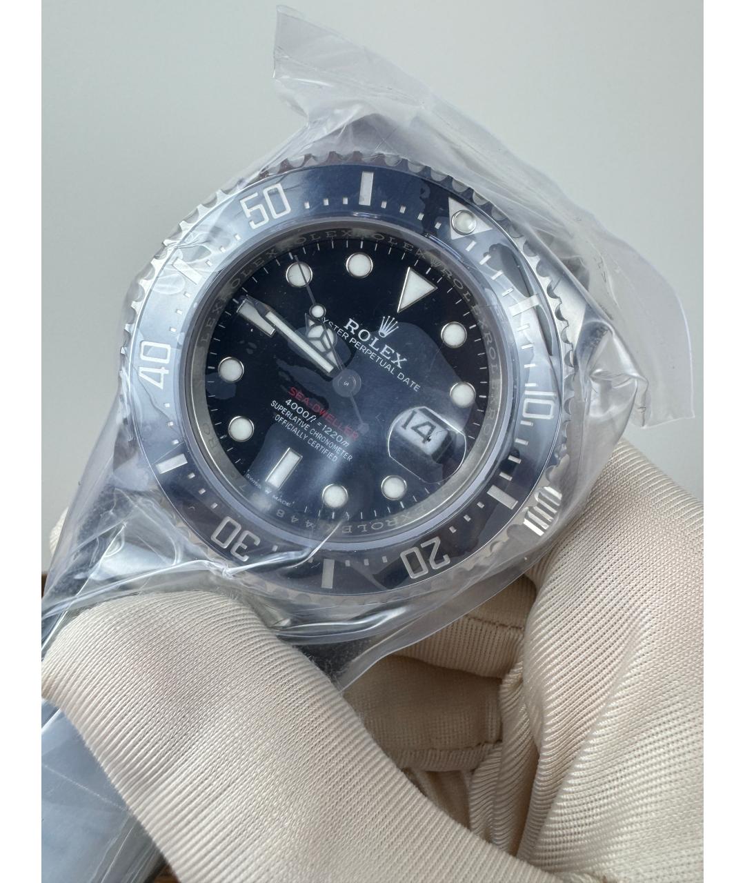 ROLEX Черные часы, фото 4