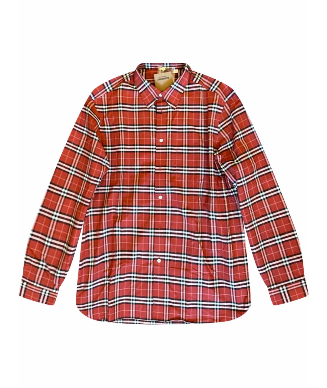 BURBERRY Хлопковая кэжуал рубашка, фото 1