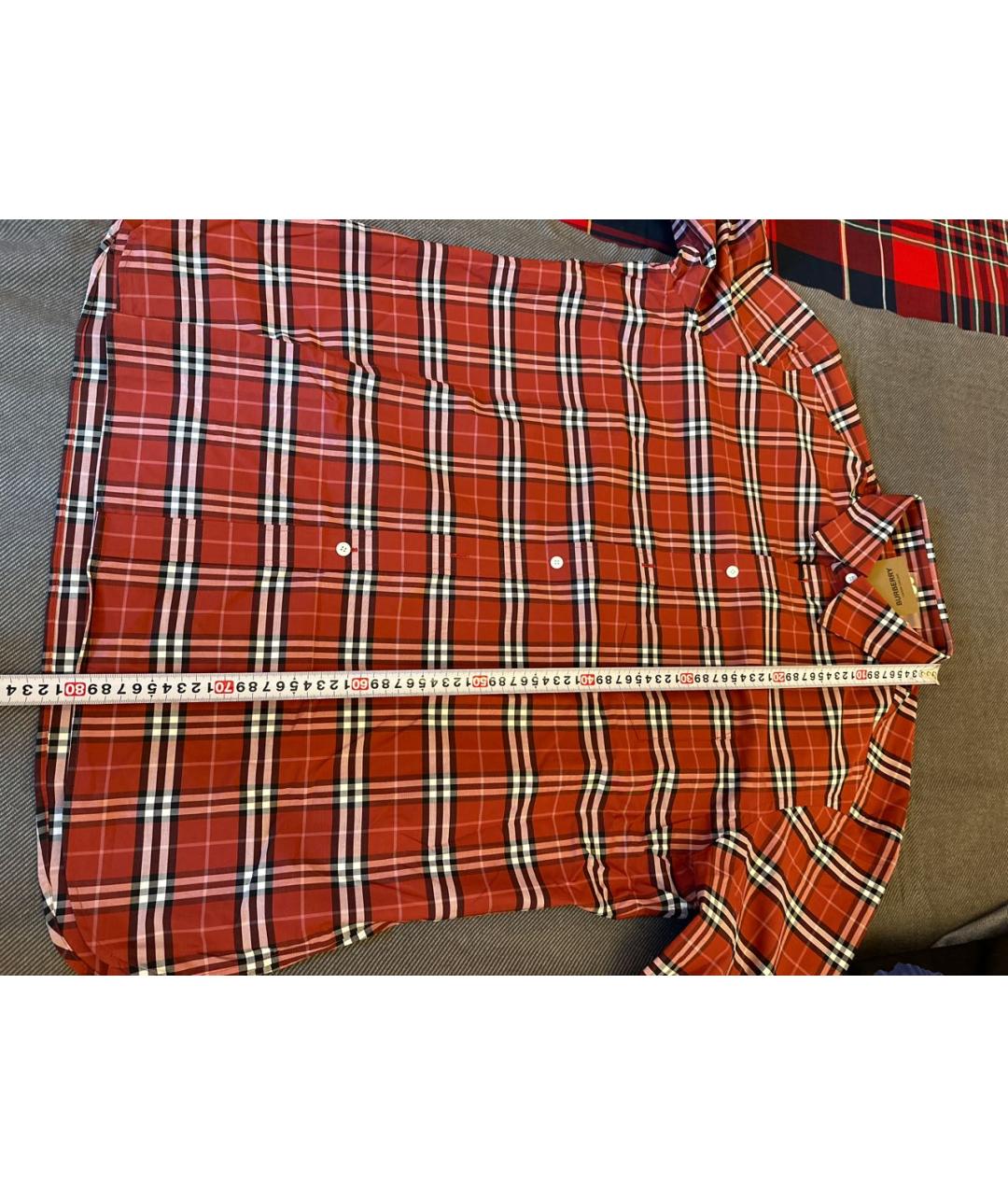 BURBERRY Хлопковая кэжуал рубашка, фото 6