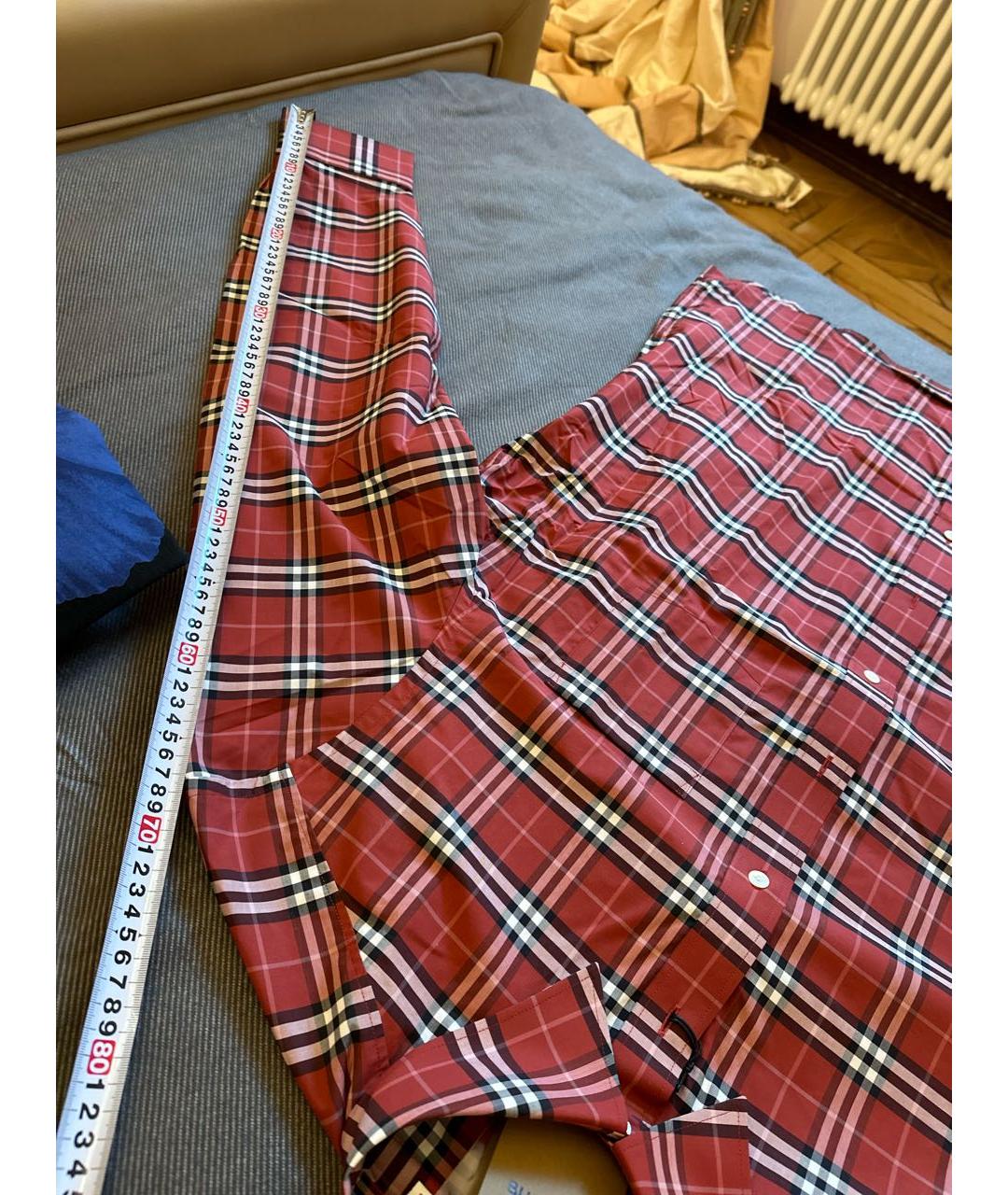 BURBERRY Хлопковая кэжуал рубашка, фото 3