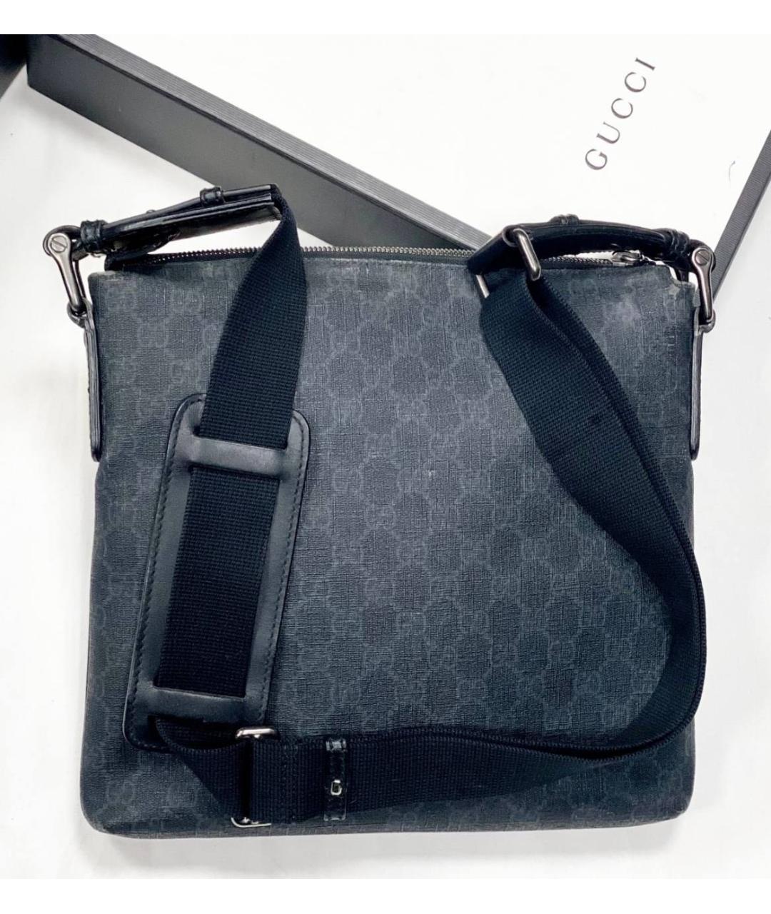 GUCCI Черная сумка на плечо, фото 5