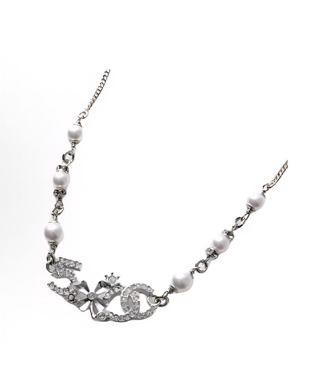 CHANEL Металлическое колье, фото 4