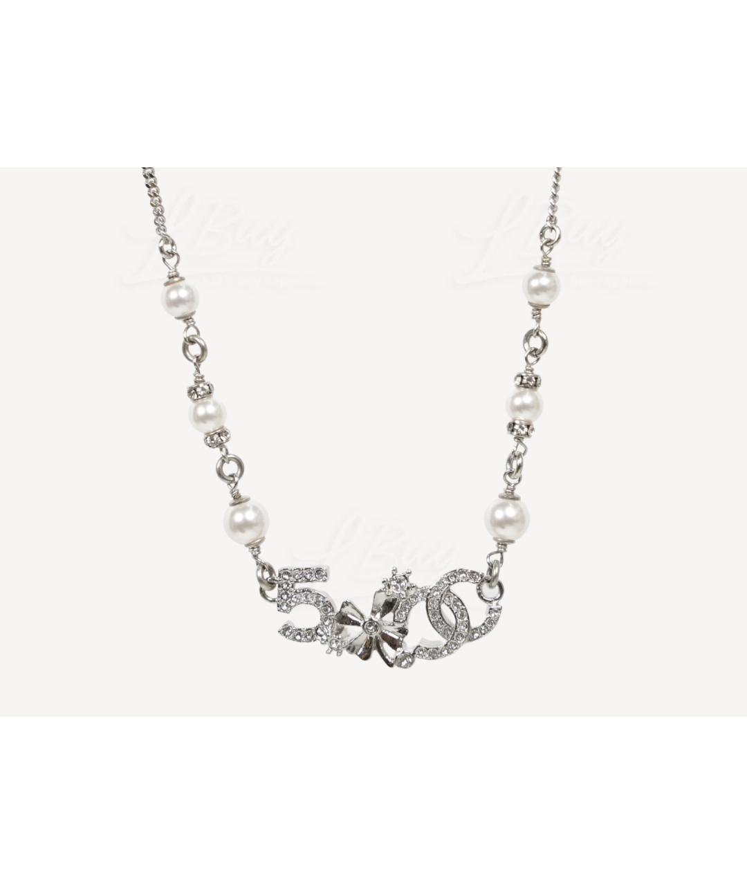 CHANEL Металлическое колье, фото 6