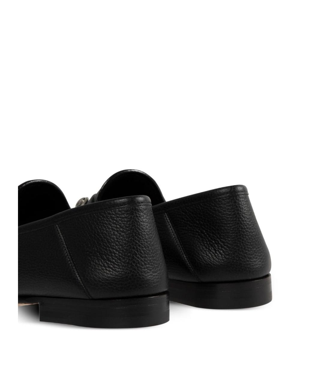 GUCCI Черные лоферы, фото 3