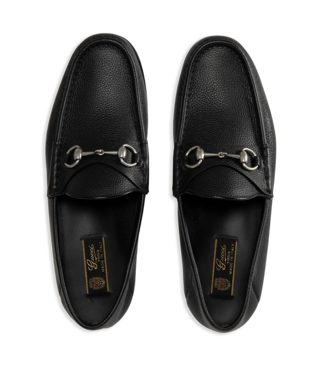 GUCCI Черные лоферы, фото 2