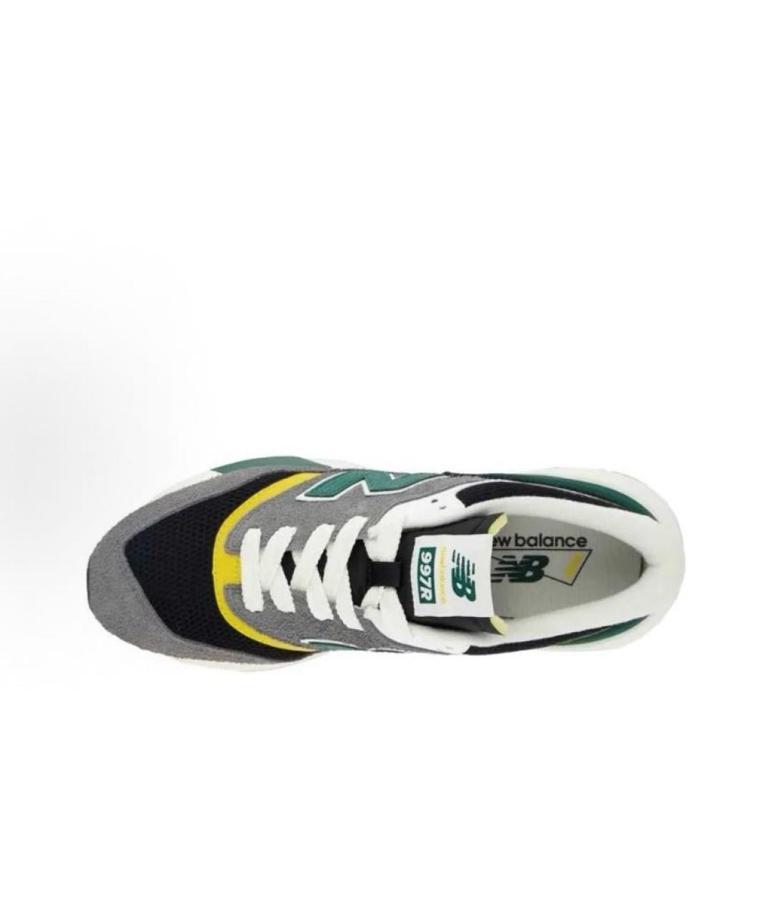 NEW BALANCE Мульти текстильные низкие кроссовки / кеды, фото 5