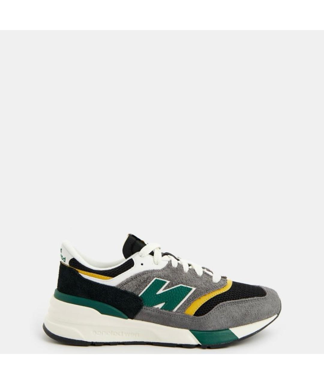 NEW BALANCE Мульти текстильные низкие кроссовки / кеды, фото 2