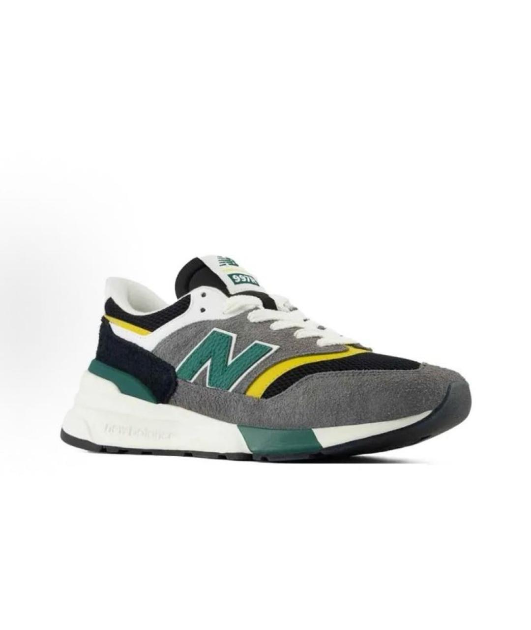 NEW BALANCE Мульти текстильные низкие кроссовки / кеды, фото 4