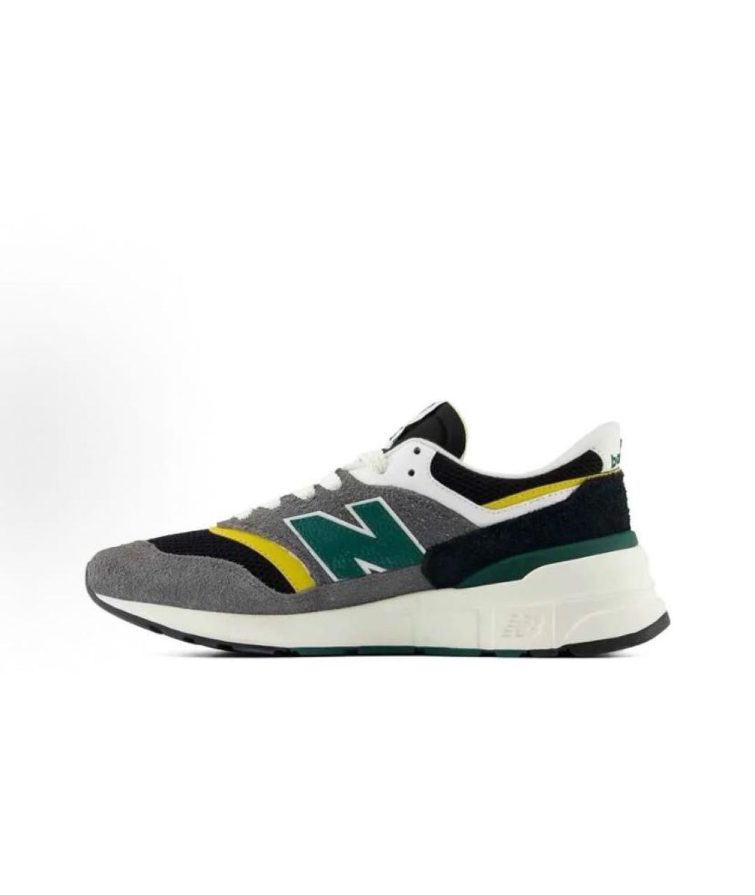 NEW BALANCE Мульти текстильные низкие кроссовки / кеды, фото 3