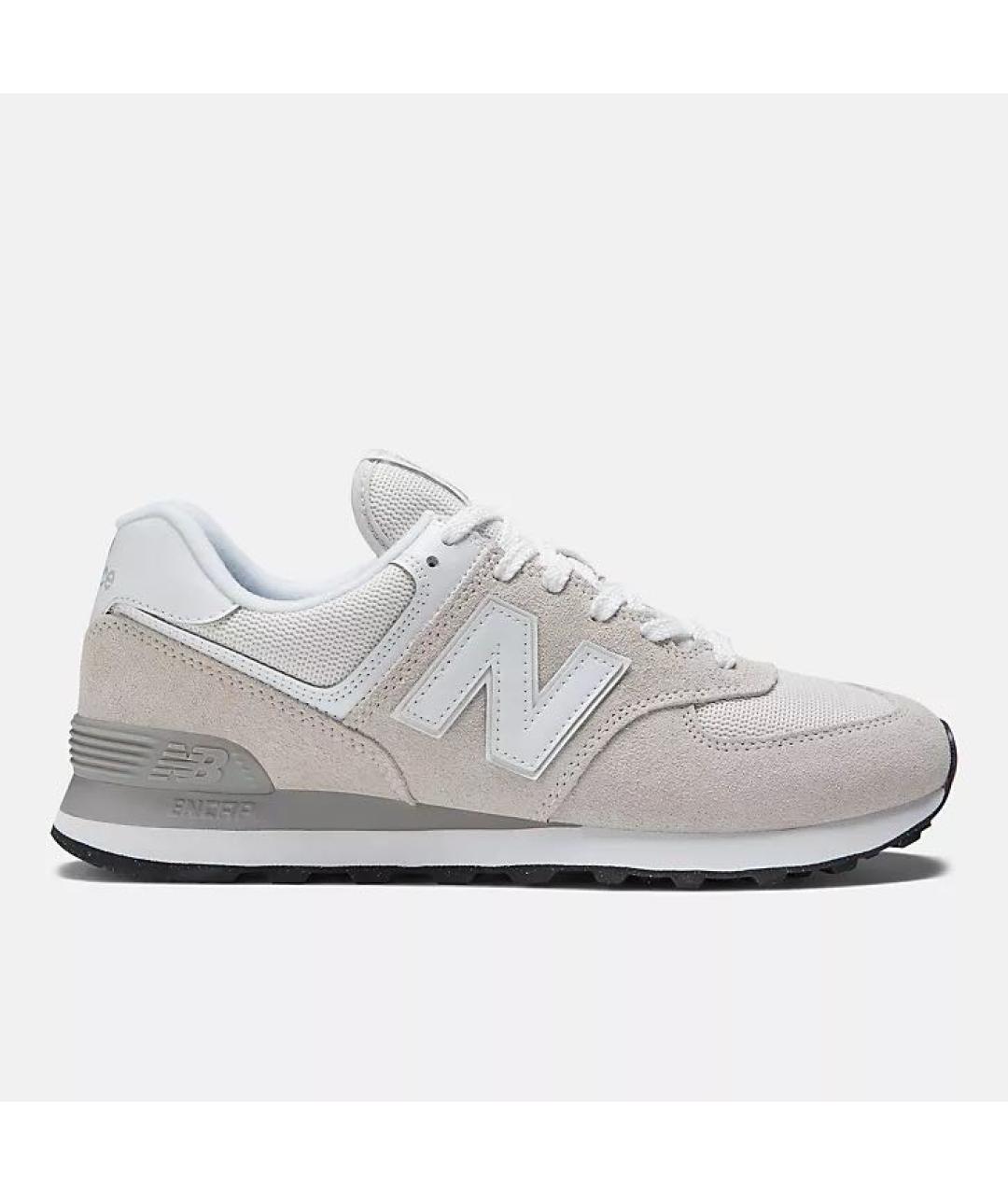 NEW BALANCE Серые замшевые кроссовки, фото 6