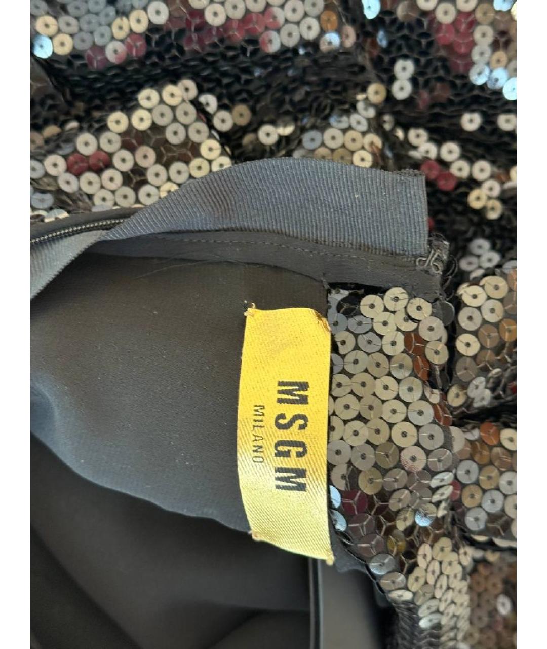 MSGM Черная блузы, фото 5