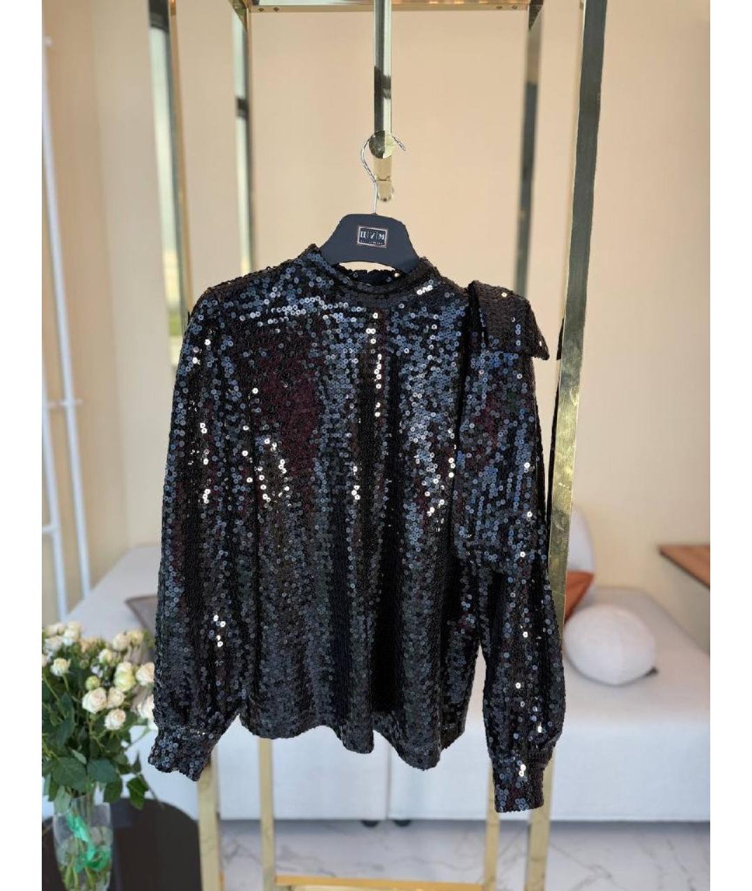 MSGM Черная блузы, фото 8