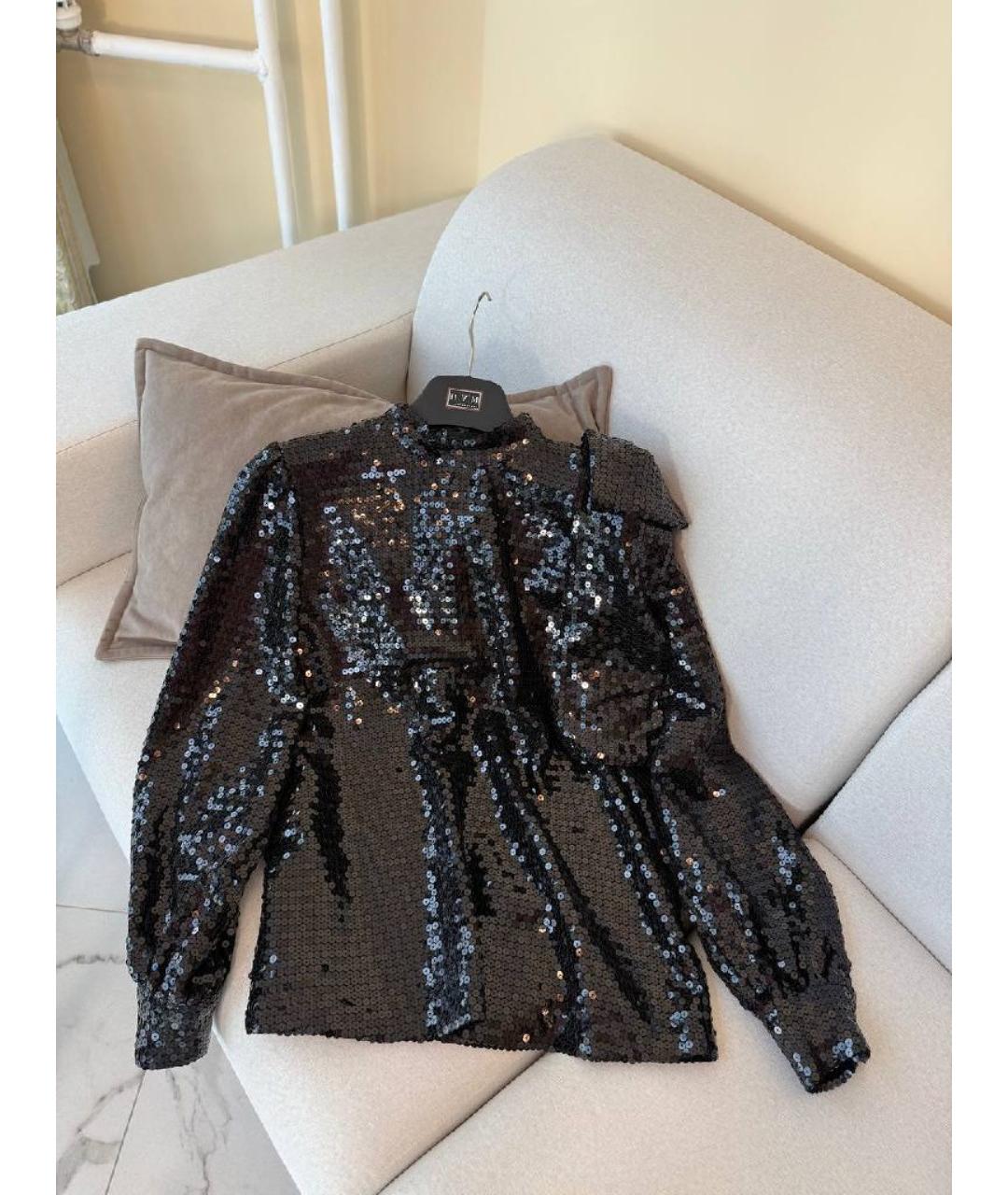 MSGM Черная блузы, фото 4