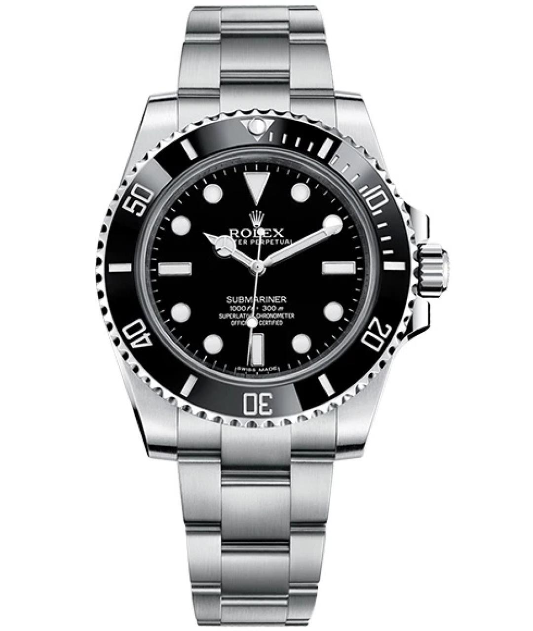 ROLEX Черные часы, фото 2