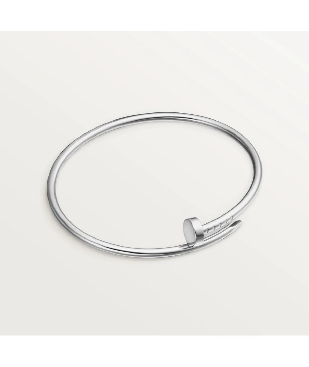 CARTIER Белый браслет из белого золота, фото 2
