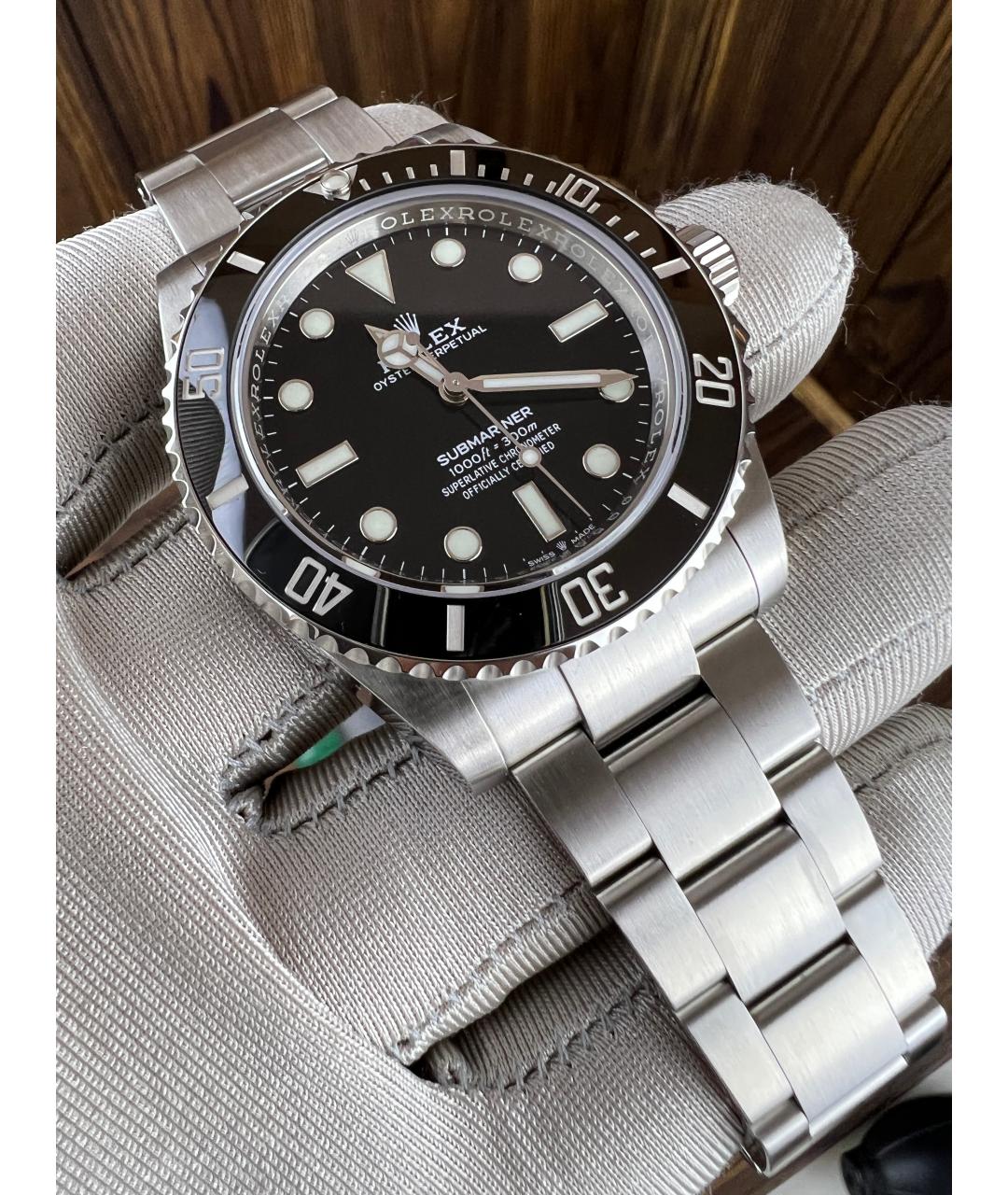ROLEX Черные часы, фото 3