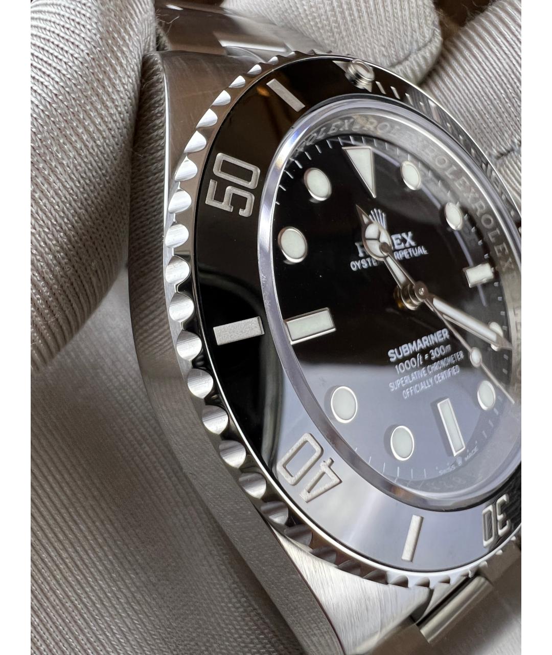 ROLEX Черные часы, фото 5