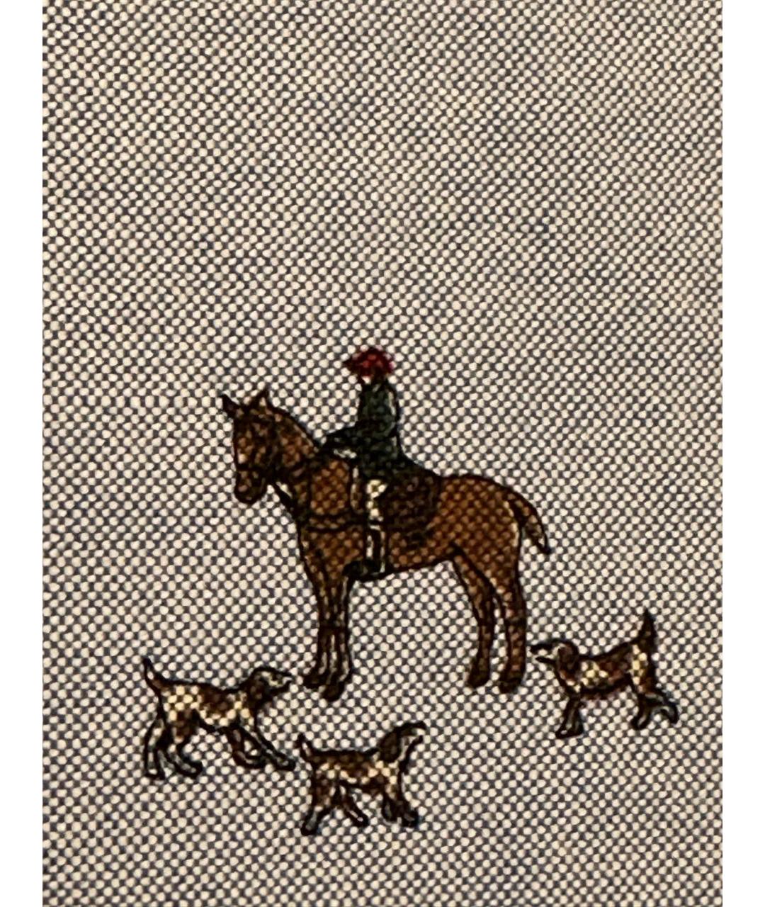 POLO RALPH LAUREN Голубая хлопковая кэжуал рубашка, фото 7