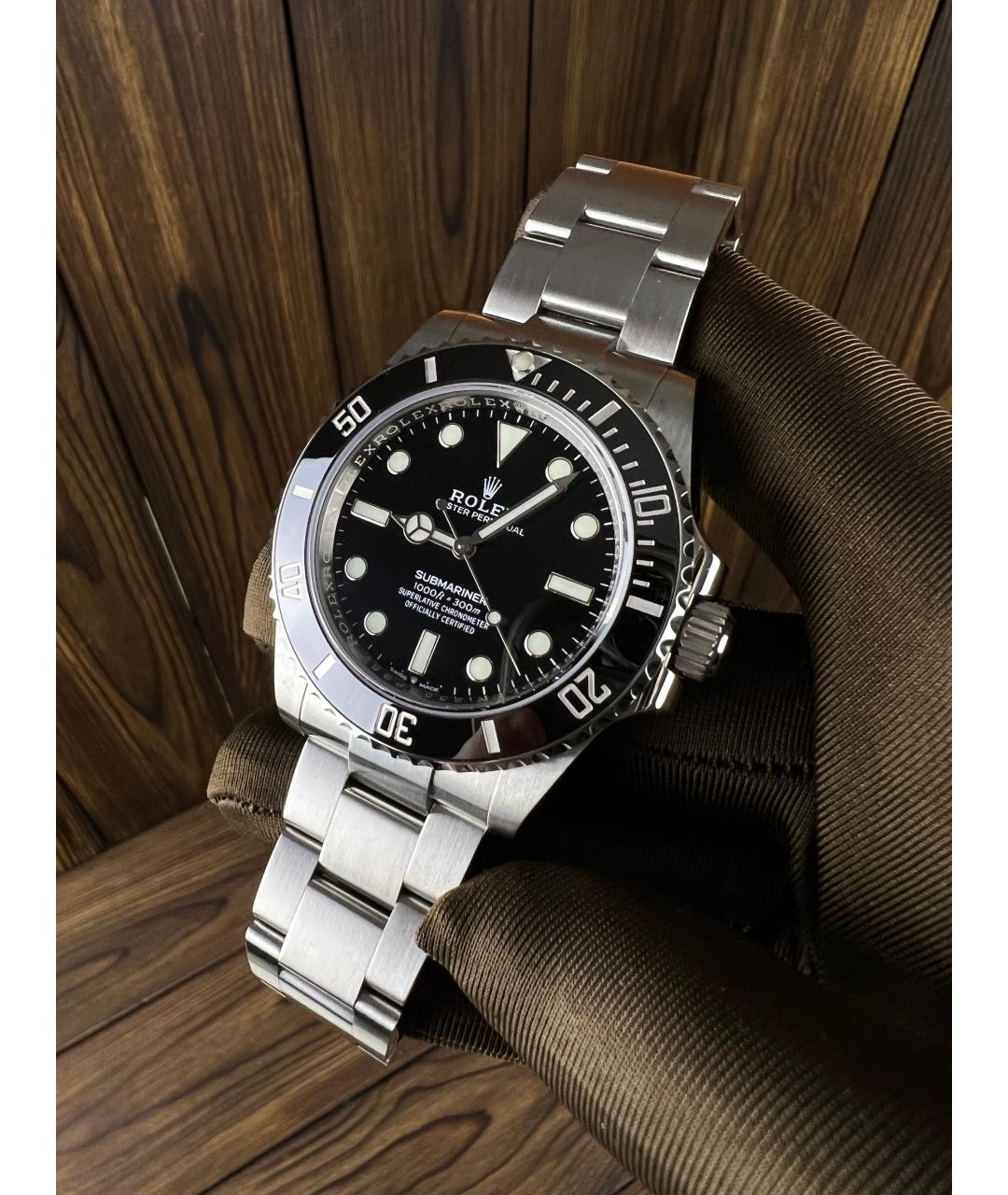 ROLEX Черные часы, фото 3