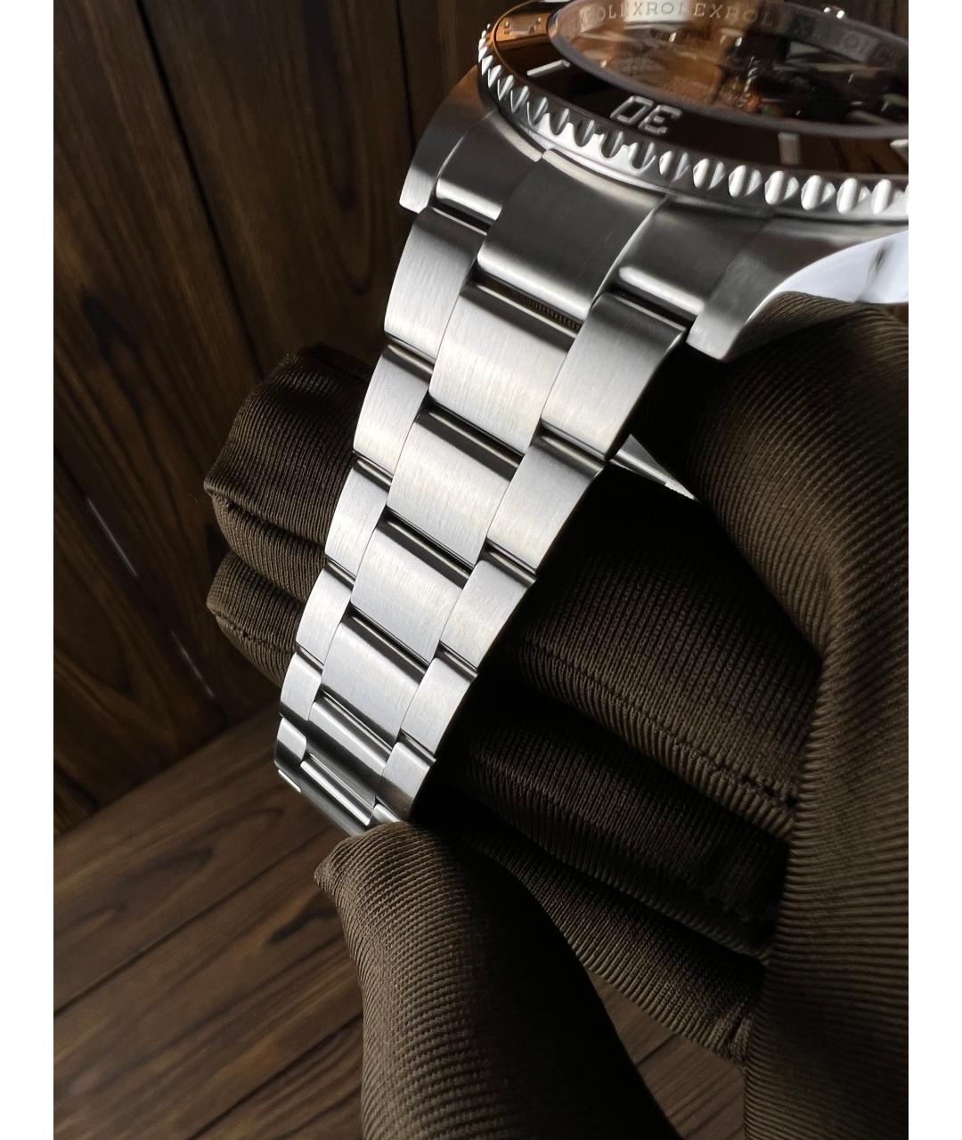 ROLEX Черные часы, фото 6