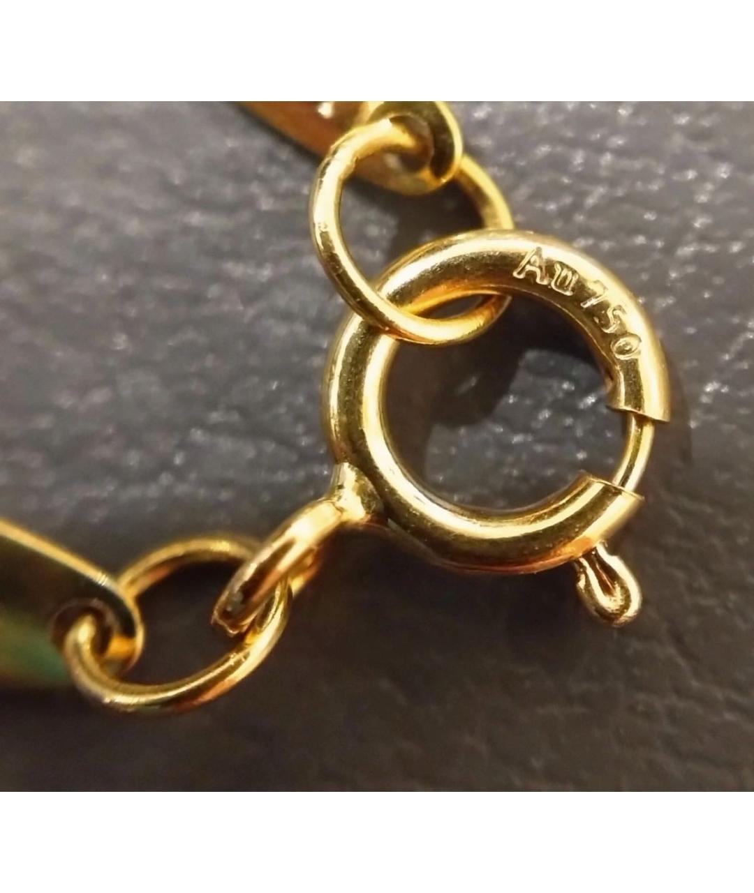 TIFFANY&CO Золотая цепочка из желтого золота, фото 5