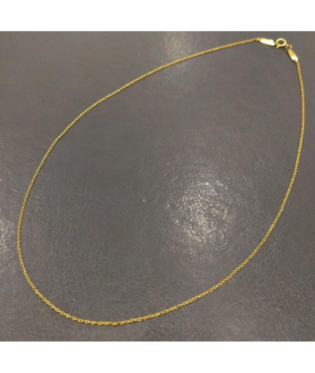 TIFFANY&CO Золотая цепочка из желтого золота, фото 6