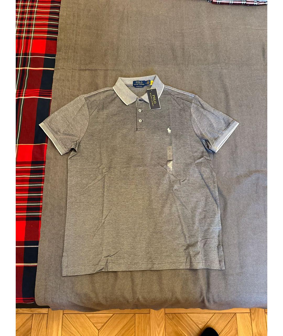 POLO RALPH LAUREN Хлопковое поло с коротким рукавом, фото 8