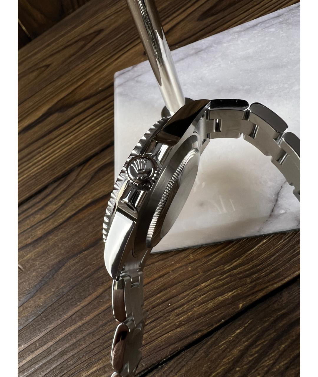 ROLEX Черные часы, фото 4