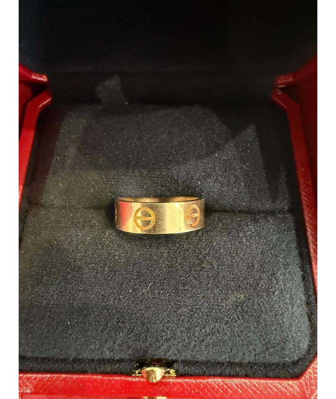 CARTIER Золотое кольцо из розового золота, фото 4