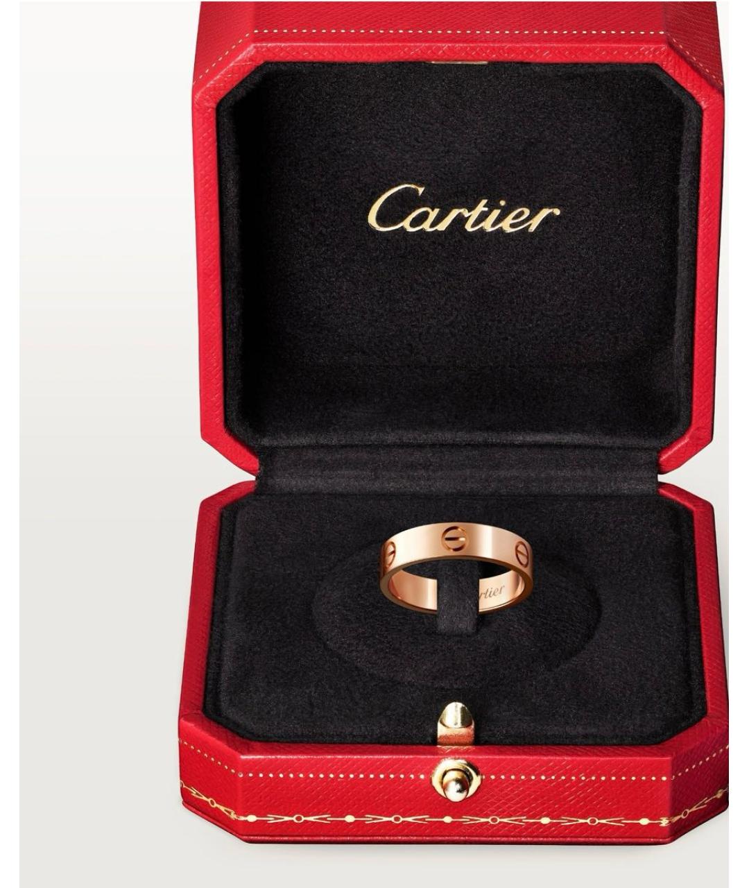 CARTIER Золотое кольцо из розового золота, фото 8