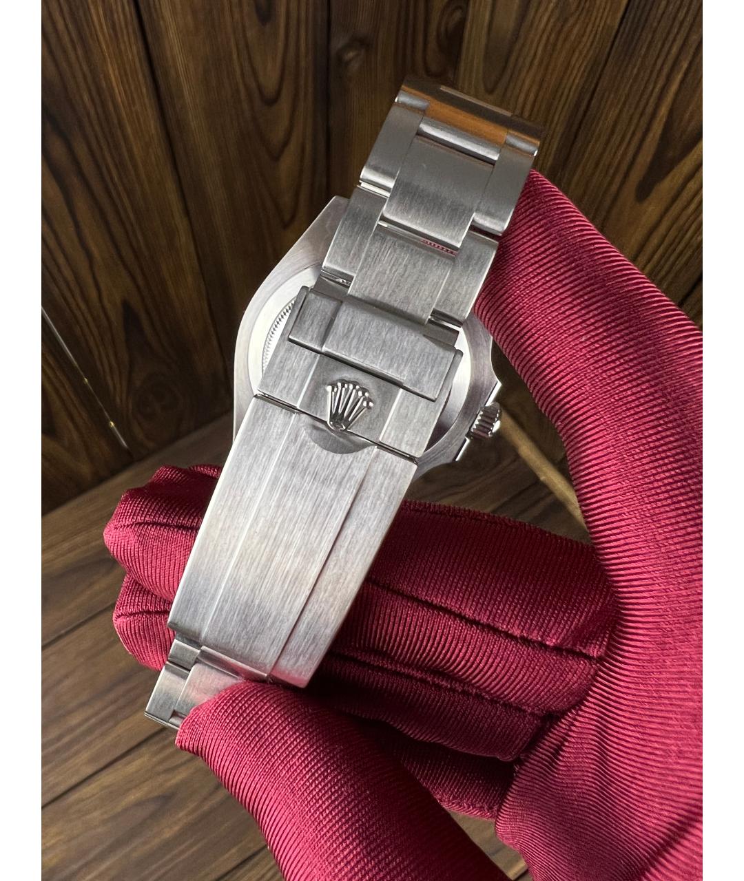 ROLEX Зеленые часы, фото 7