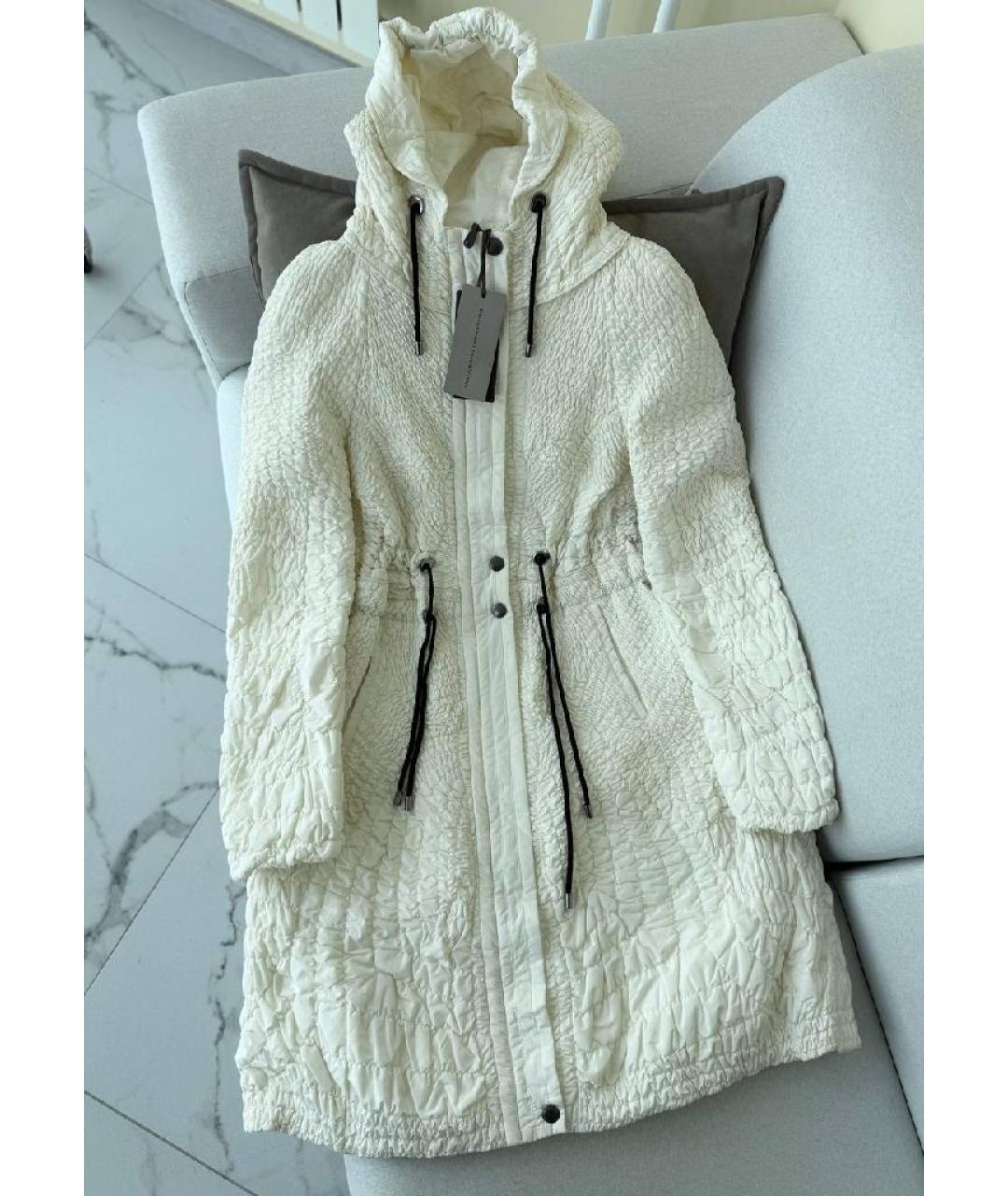 ERMANNO SCERVINO Белый пуховик, фото 3