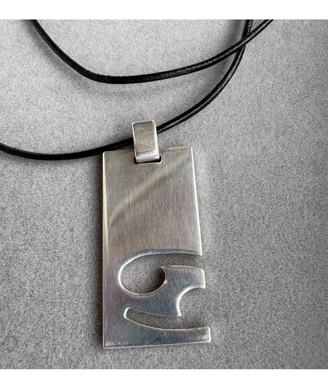 GUCCI Серебряная серебряная цепочка/подвеска, фото 4