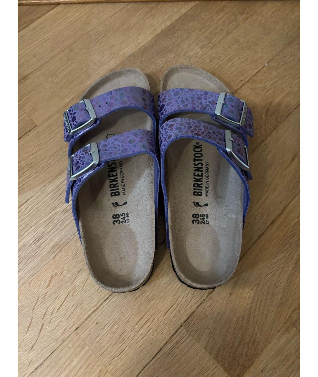 BIRKENSTOCK Фиолетовые сандалии, фото 3