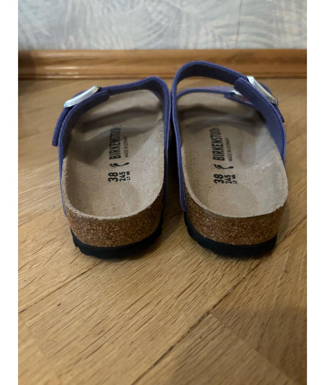 BIRKENSTOCK Фиолетовые сандалии, фото 4