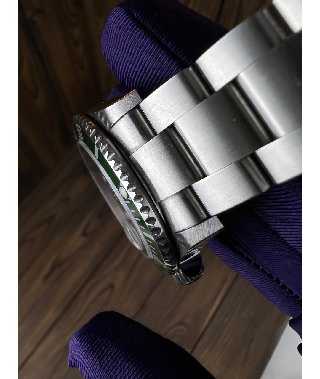 ROLEX Зеленые часы, фото 7