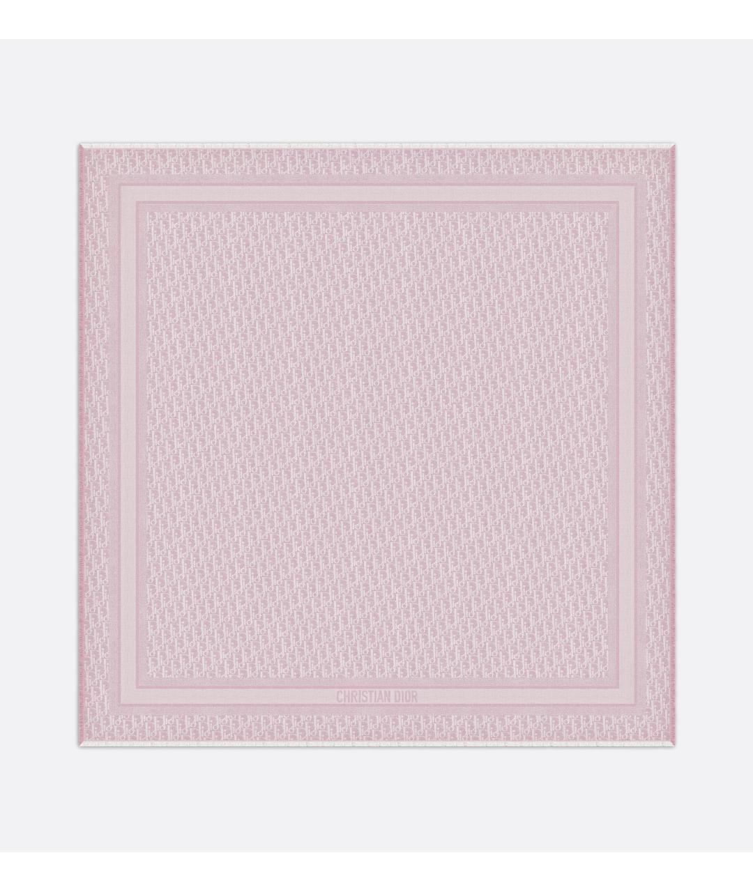 CHRISTIAN DIOR Розовый платок, фото 4
