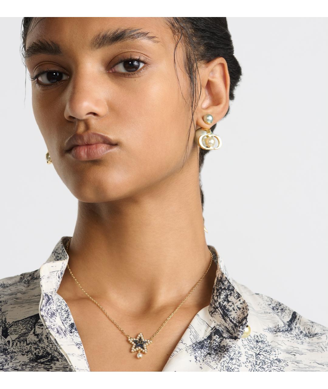 CHRISTIAN DIOR Золотое колье, фото 3
