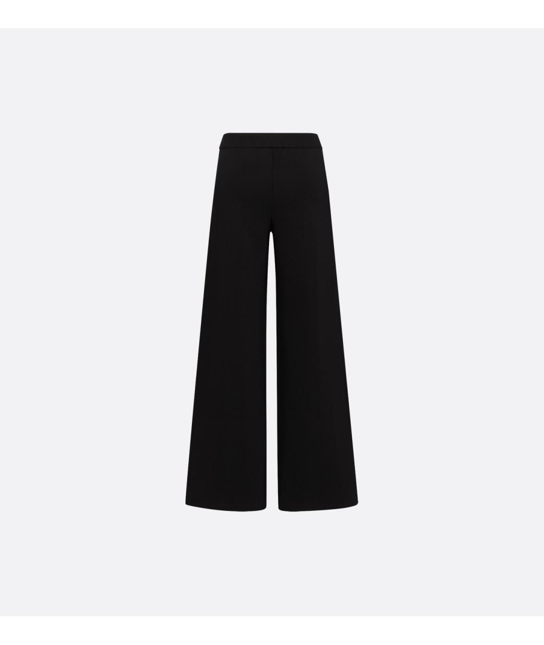 CHRISTIAN DIOR Черные брюки широкие, фото 2