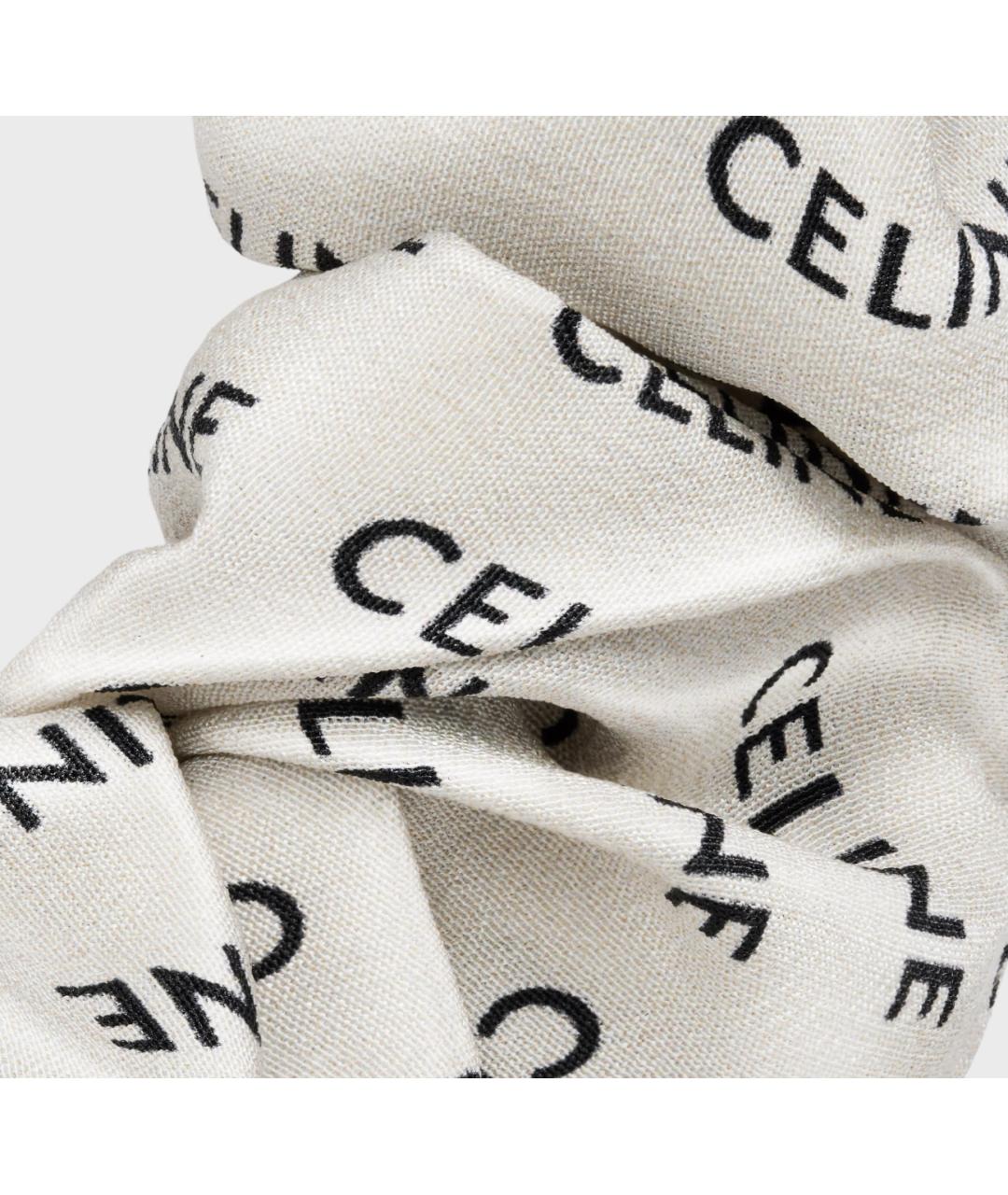 CELINE Белая заколка, фото 3