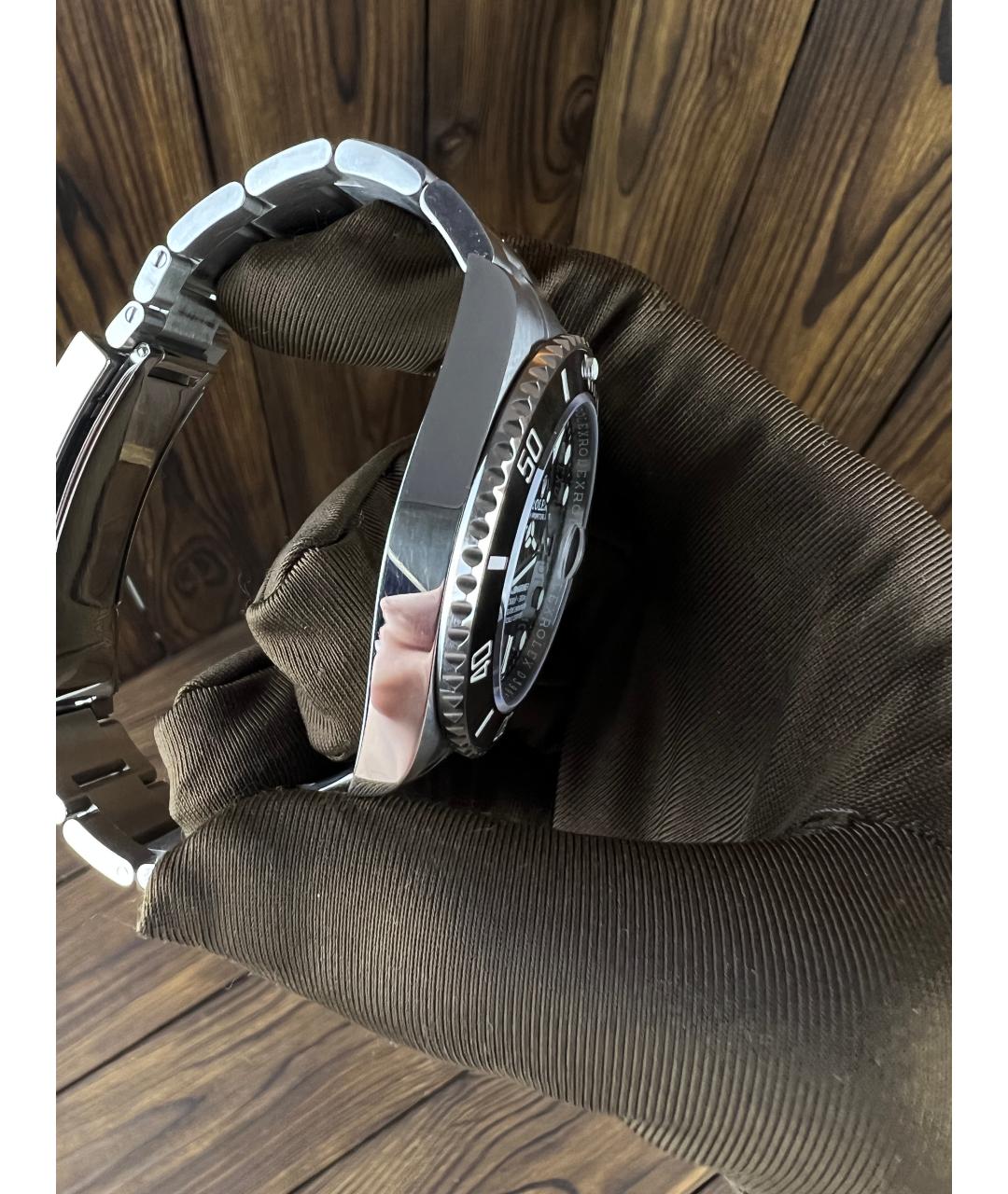 ROLEX Черные часы, фото 5