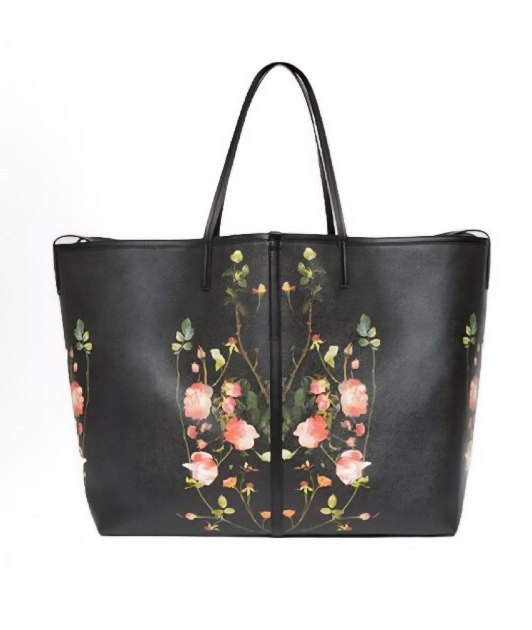BURBERRY Черная сумка тоут, фото 3
