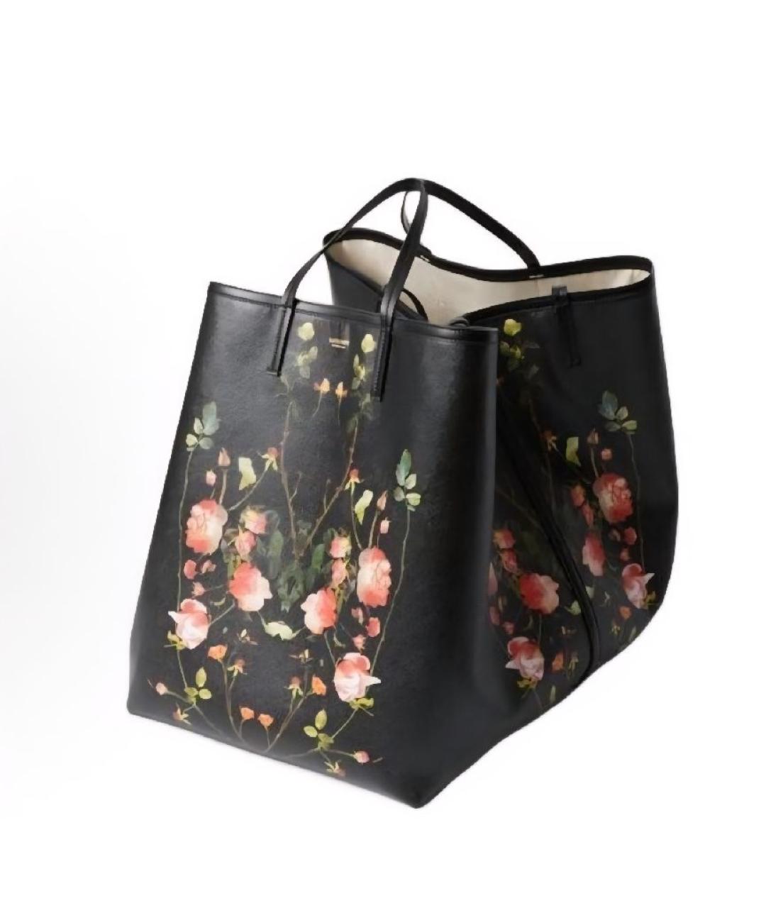BURBERRY Черная сумка тоут, фото 4