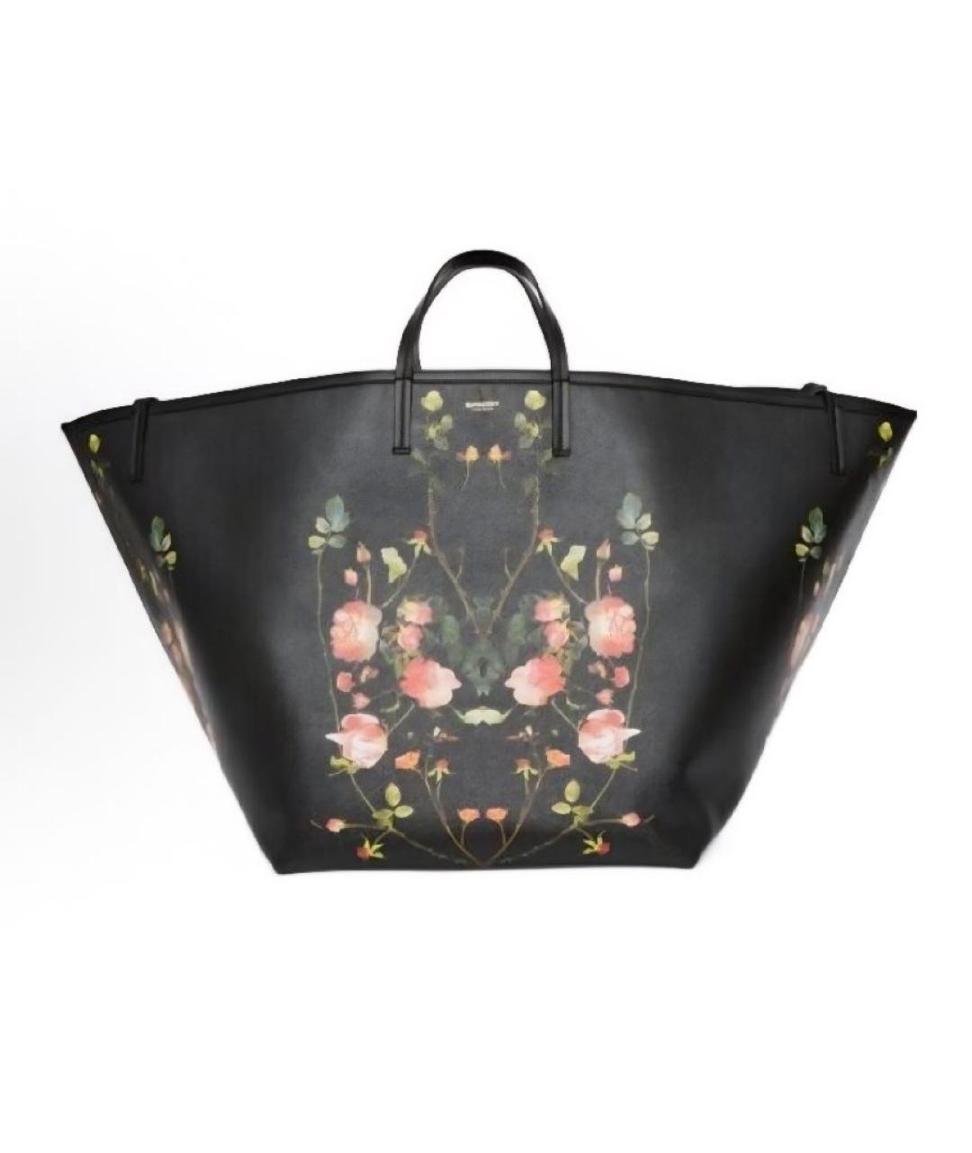 BURBERRY Черная сумка тоут, фото 1