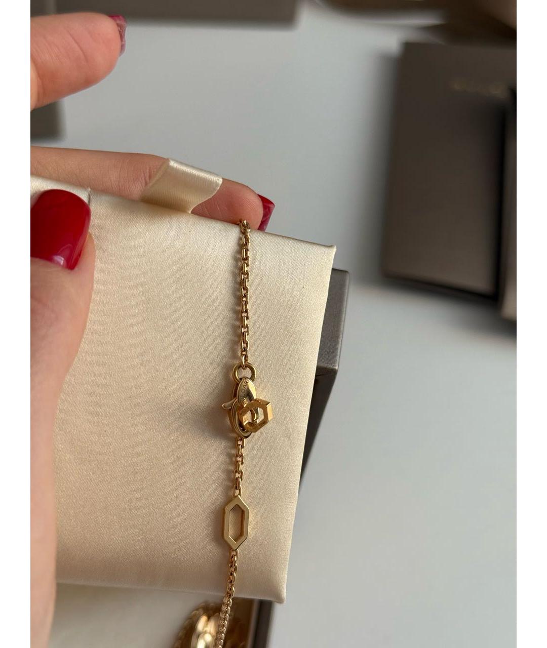 BVLGARI Золотая подвеска из розового золота, фото 5