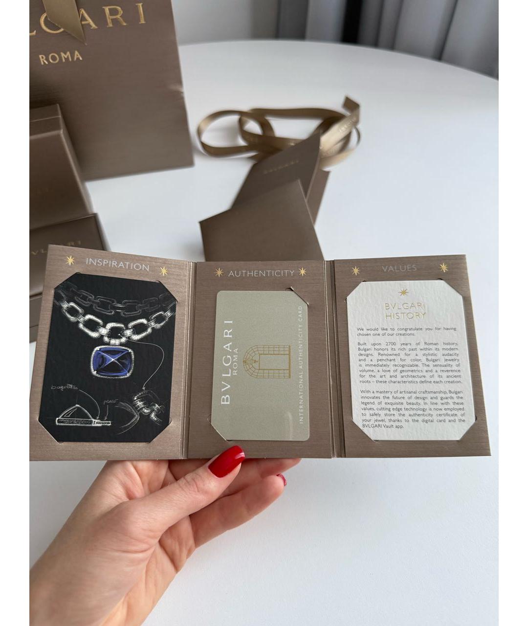 BVLGARI Золотая подвеска из розового золота, фото 8