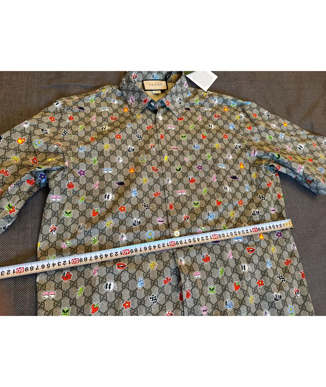 GUCCI Хлопковая кэжуал рубашка, фото 5