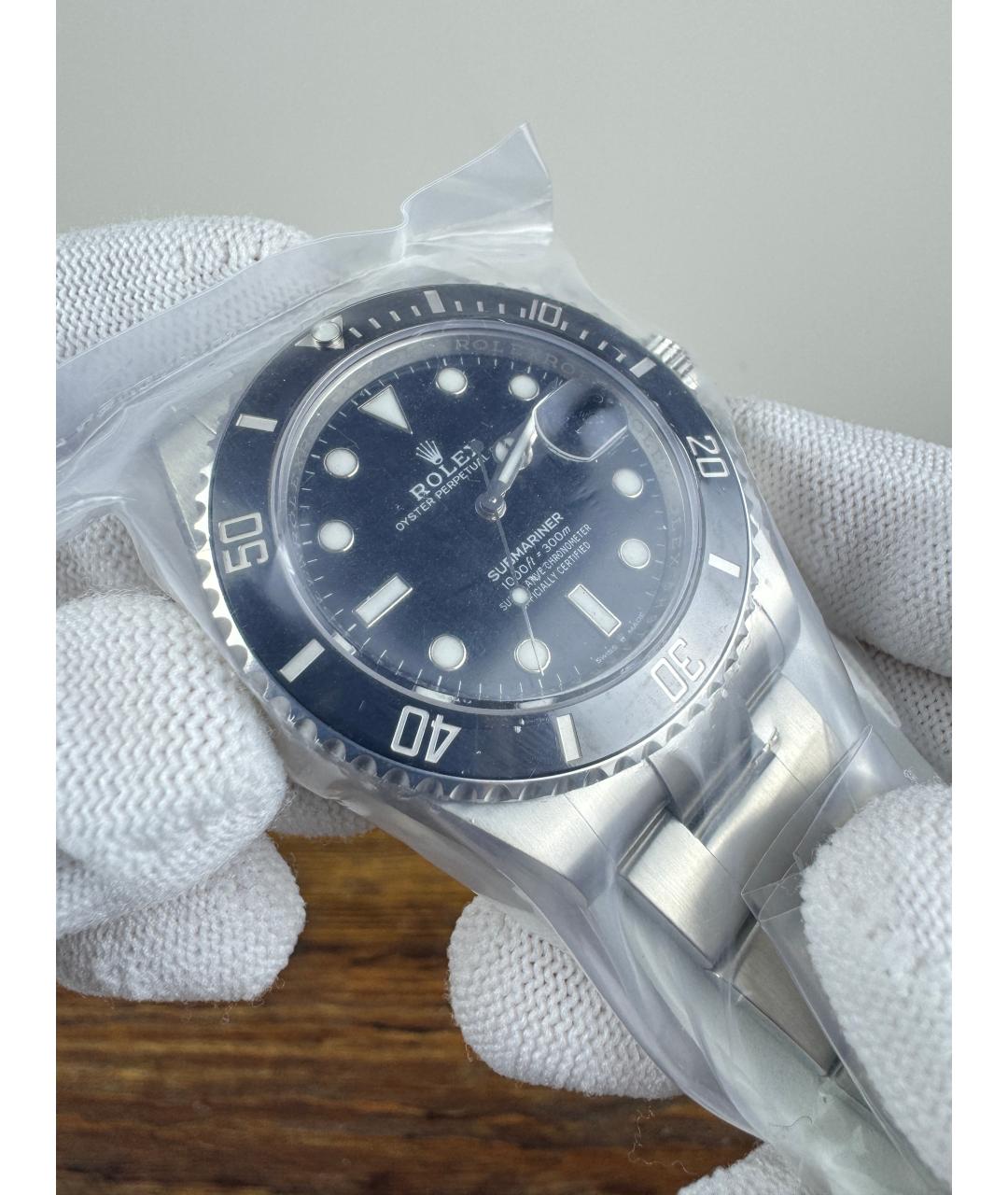 ROLEX Черные часы, фото 3