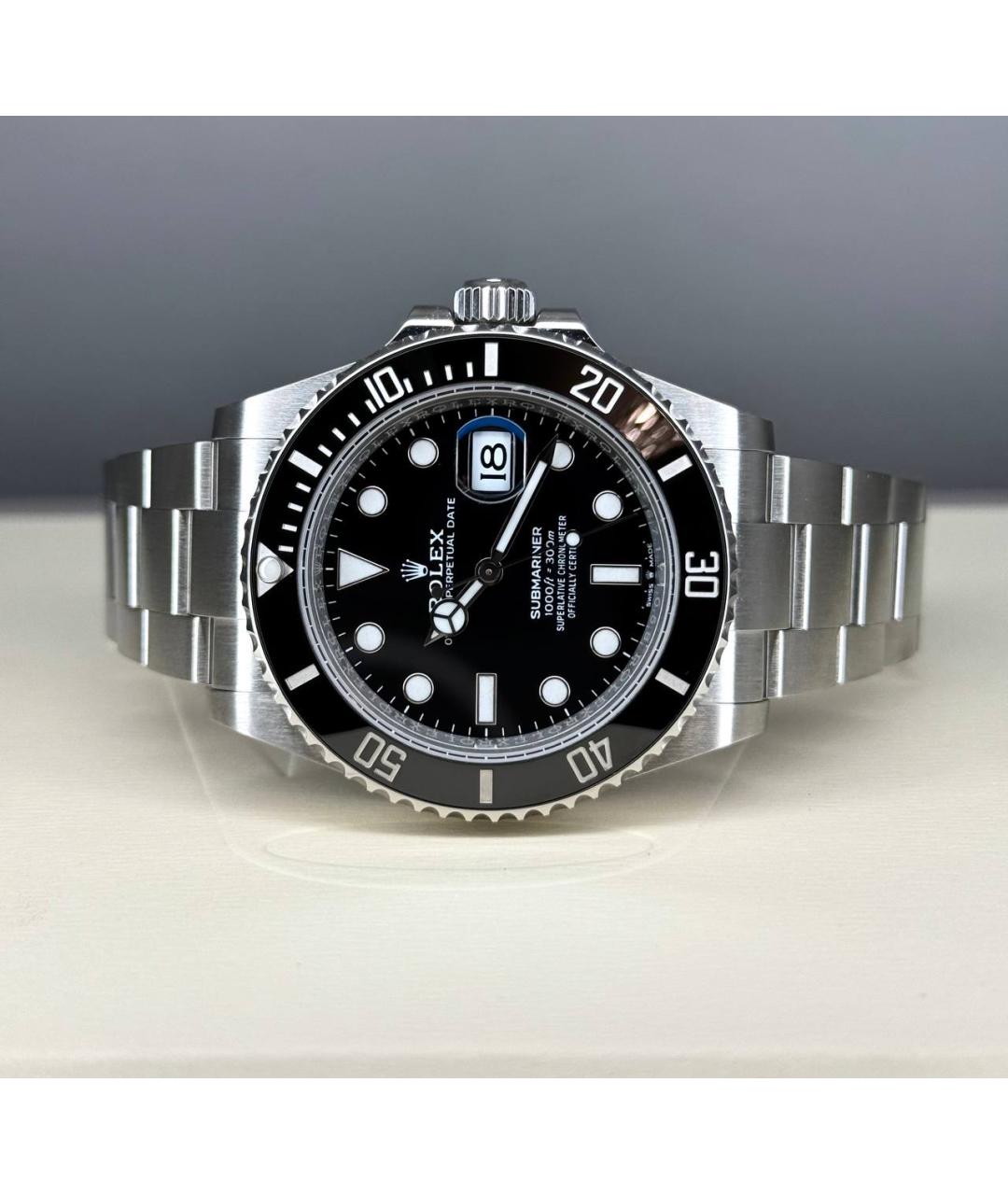 ROLEX Черные часы, фото 2