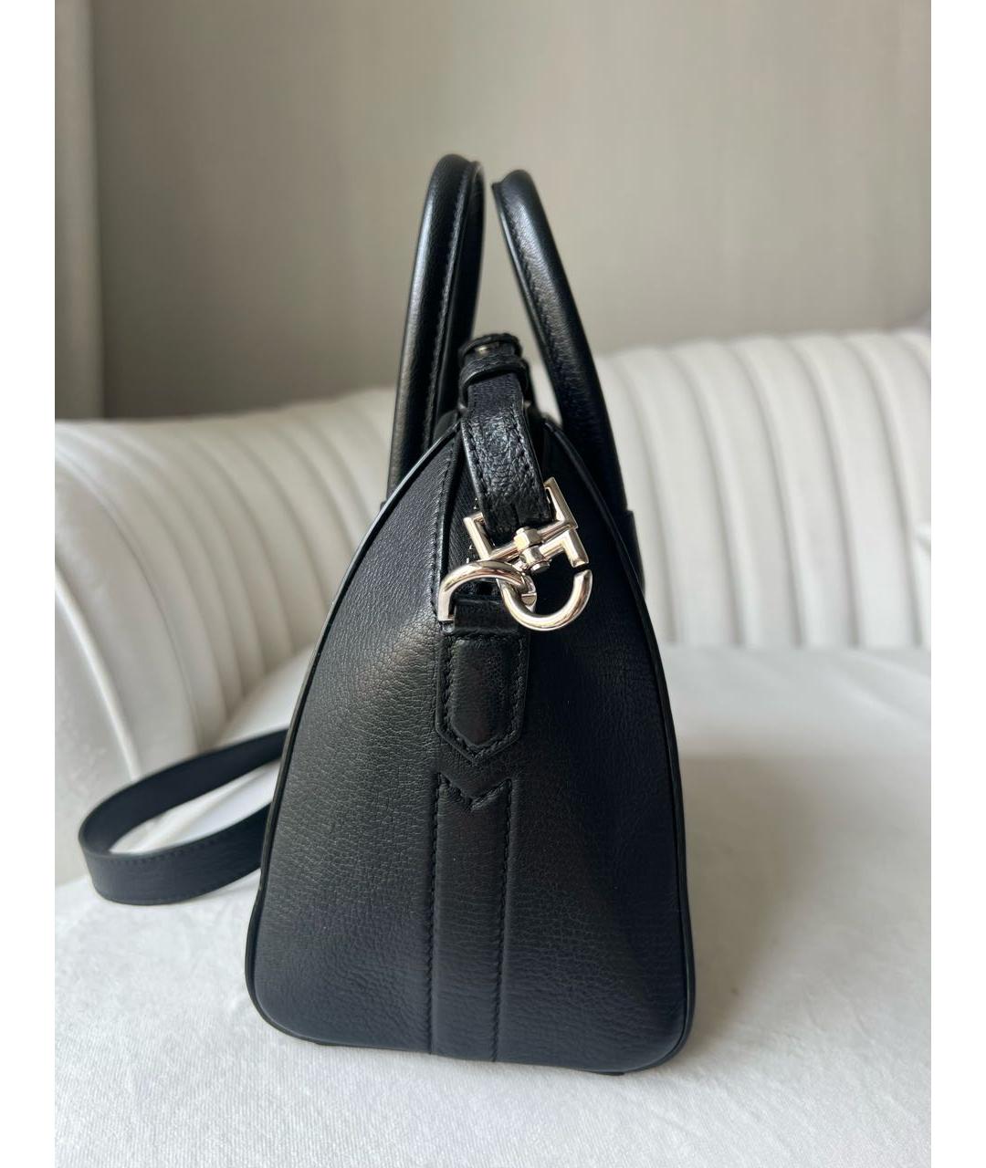 GIVENCHY Черная кожаная сумка тоут, фото 3